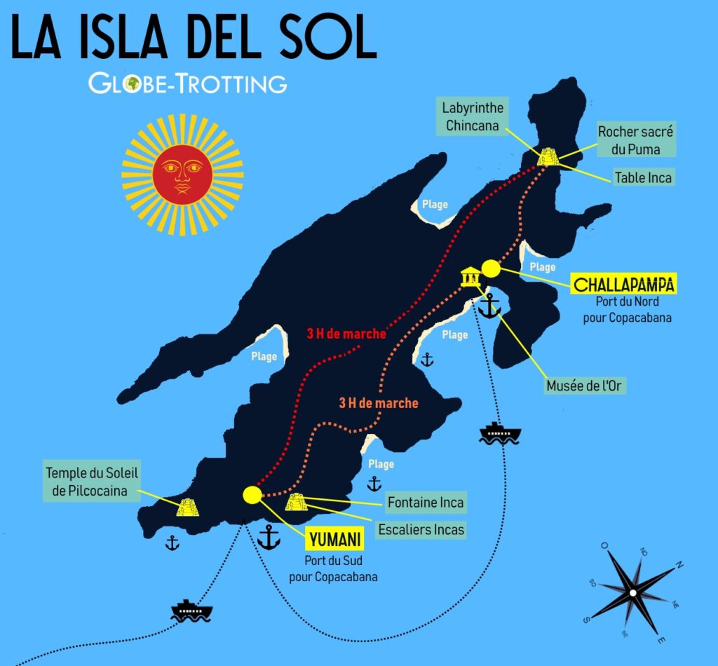 Randonnée Isla del sol - Bolivie